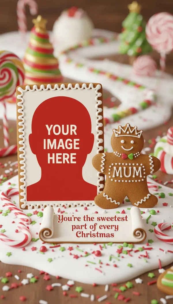 Gingerbread Family Portrait